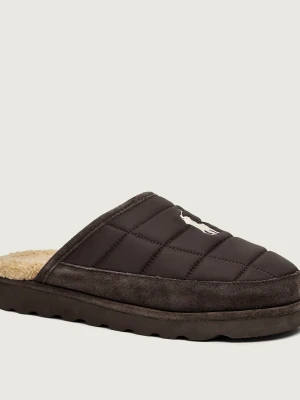 POLO RALPH LAUREN Obuwie domowe Read Scuff | shearling brązowy