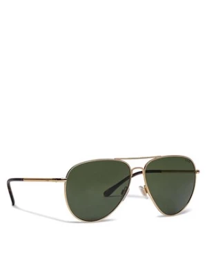 Polo Ralph Lauren Okulary przeciwsłoneczne 0PH3148 Złoty