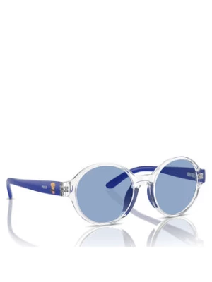 Polo Ralph Lauren Okulary przeciwsłoneczne dziecięce 0PP9508U 586972 Niebieski