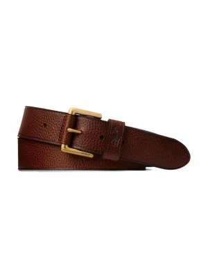 Polo Ralph Lauren pasek męski skórzany brązowy