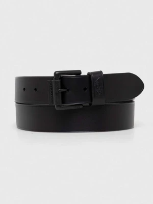 Polo Ralph Lauren pasek skórzany czarny