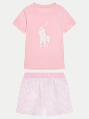 Polo Ralph Lauren Piżama 4P0146 Różowy Regular Fit