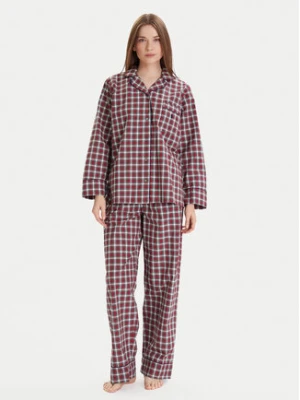 Polo Ralph Lauren Piżama 4P0429 Bordowy Relaxed Fit