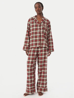 Polo Ralph Lauren Piżama 4P0702 Czerwony Relaxed Fit
