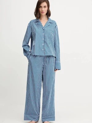 Polo Ralph Lauren piżama bawełniana kolor fioletowy bawełniana 4P8004