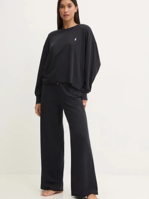 Polo Ralph Lauren piżama damska kolor czarny
