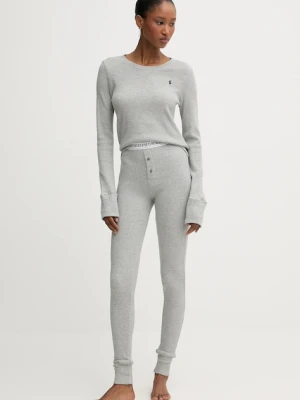 Polo Ralph Lauren piżama damska kolor szary 4P0660