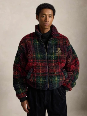 POLO RALPH LAUREN Polarowa bluza | Relaxed fit czerwony