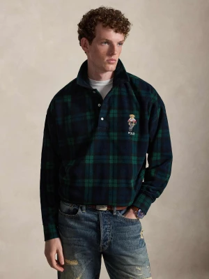 POLO RALPH LAUREN Polarowe polo | Relaxed fit butelkowa zieleń