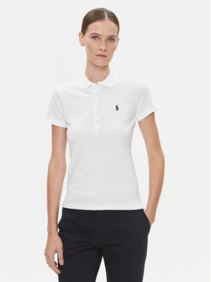 Polo Ralph Lauren Polo 211870245001 Biały Slim Fit