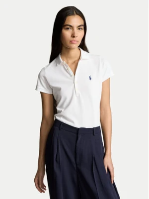 Polo Ralph Lauren Polo 211870245001 Biały Slim Fit