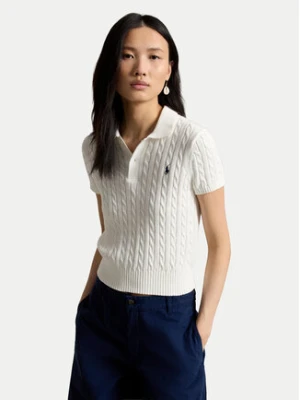 Polo Ralph Lauren Polo 211972118501 Biały Slim Fit