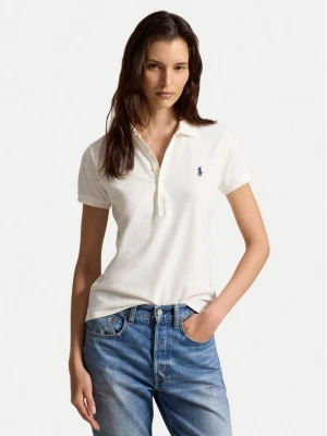 Polo Ralph Lauren Polo 211B18200015 Biały Slim Fit