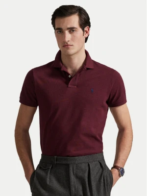 Polo Ralph Lauren Polo 710536856343 Bordowy Slim Fit