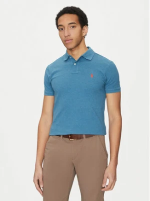 Polo Ralph Lauren Polo 710536856412 Błękitny Slim Fit