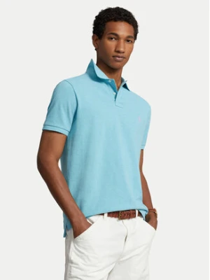 Polo Ralph Lauren Polo 710536856414 Błękitny Slim Fit