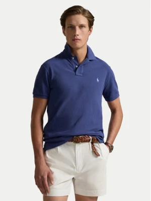 Polo Ralph Lauren Polo 710536856441 Granatowy Slim Fit