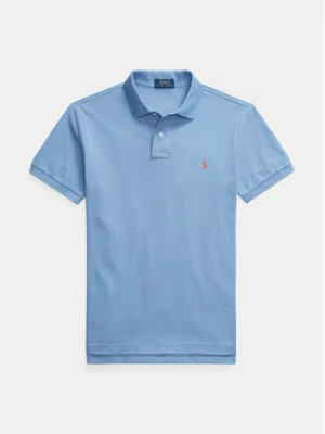 Polo Ralph Lauren Polo 710536856444 Błękitny Slim Fit