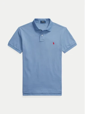 Polo Ralph Lauren Polo 710536856444 Błękitny Slim Fit
