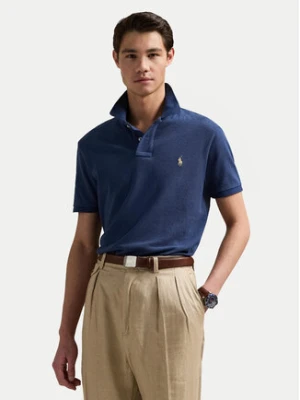 Polo Ralph Lauren Polo 710536856459 Granatowy Slim Fit