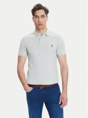 Polo Ralph Lauren Polo 710536856463 Szary Slim Fit