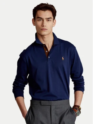Polo Ralph Lauren Polo 710671785001 Granatowy Slim Fit