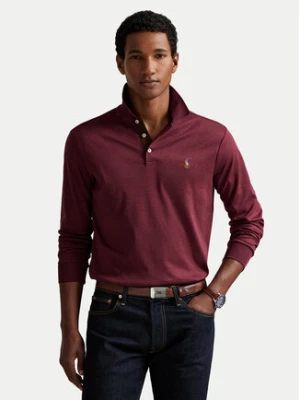 Polo Ralph Lauren Polo 710671785049 Bordowy Regular Fit