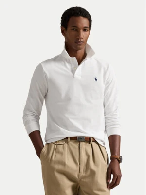Polo Ralph Lauren Polo 710680790001 Biały Custom Slim Fit