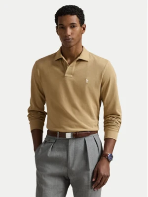 Polo Ralph Lauren Polo 710680790123 Beżowy Custom Slim Fit