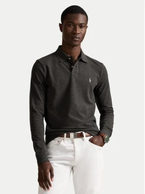 Polo Ralph Lauren Polo 710680790147 Szary jasny Custom Slim Fit