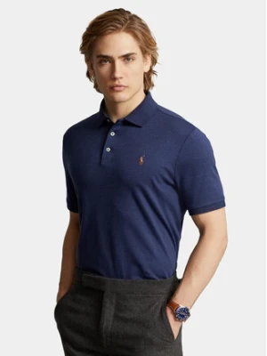 Polo Ralph Lauren Polo 710704319033 Granatowy Custom Slim Fit
