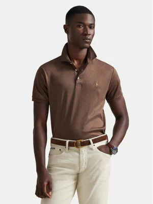 Polo Ralph Lauren Polo 710704319094 Brązowy Custom Slim Fit