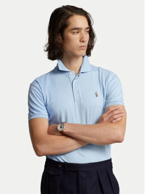Polo Ralph Lauren Polo 710713130005 Niebieski Slim Fit