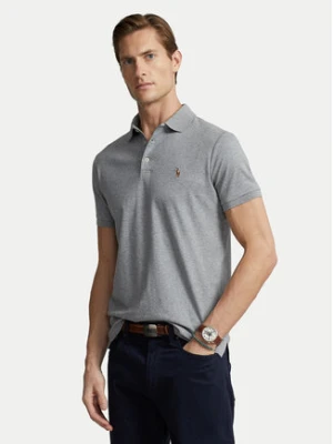 Polo Ralph Lauren Polo 710713130007 Szary Custom Slim Fit