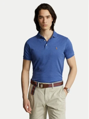 Polo Ralph Lauren Polo 710713130008 Niebieski Custom Slim Fit