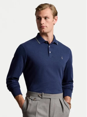 Polo Ralph Lauren Polo 710884588002 Granatowy Custom Slim Fit