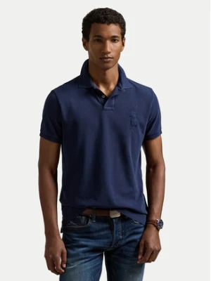 Polo Ralph Lauren Polo 710938137006 Granatowy Slim Fit