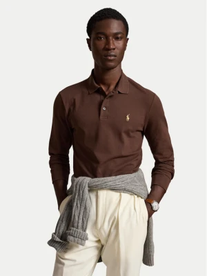 Polo Ralph Lauren Polo 710955081502 Brązowy jasny Slim Fit