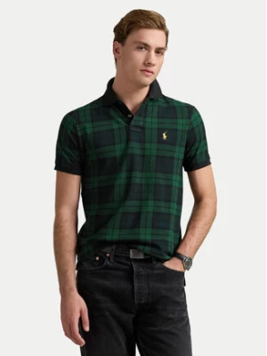 Polo Ralph Lauren Polo 710962013001 Zielony Custom Slim Fit