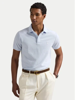 Polo Ralph Lauren Polo 710963494004 Błękitny Custom Slim Fit