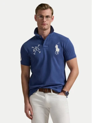 Polo Ralph Lauren Polo 710978082003 Granatowy Custom Slim Fit