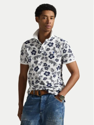Polo Ralph Lauren Polo 710B13541001 Biały Slim Fit