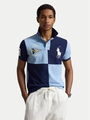 Polo Ralph Lauren Polo 710B21927001 Granatowy Custom Slim Fit