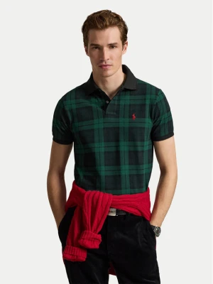 Polo Ralph Lauren Polo 710B28283001 Zielony ciemny Regular Fit