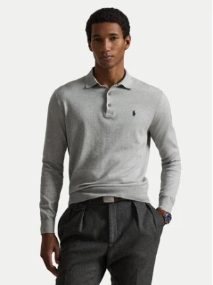 Polo Ralph Lauren Polo 710P04446002 Szary jasny Regular Fit
