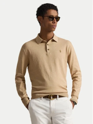 Polo Ralph Lauren Polo 710P04446003 Beżowy jasny Regular Fit