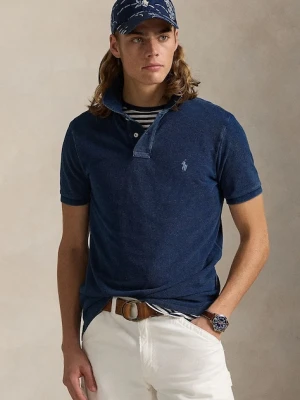 Polo Ralph Lauren polo bawełniane niebieski