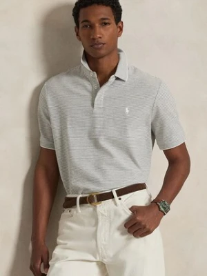 Polo Ralph Lauren polo bawełniane kolor biały gładki 710963495