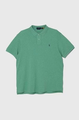 Polo Ralph Lauren polo bawełniane kolor zielony