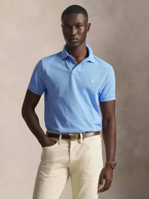 POLO RALPH LAUREN Polo | Custom slim fit błękitny